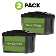 ALPINE INDUSTRIES Tabletop Interfold Napkin Dispenser, PK2 ALP4332-2pk